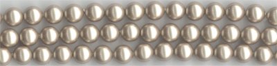 SP6-013 Pearl 6mm Swarovski - Platinum Pearls (strand of 25)